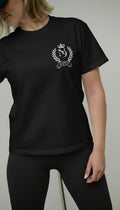 Eiffel in Paris – T-shirt Noir/Blanc