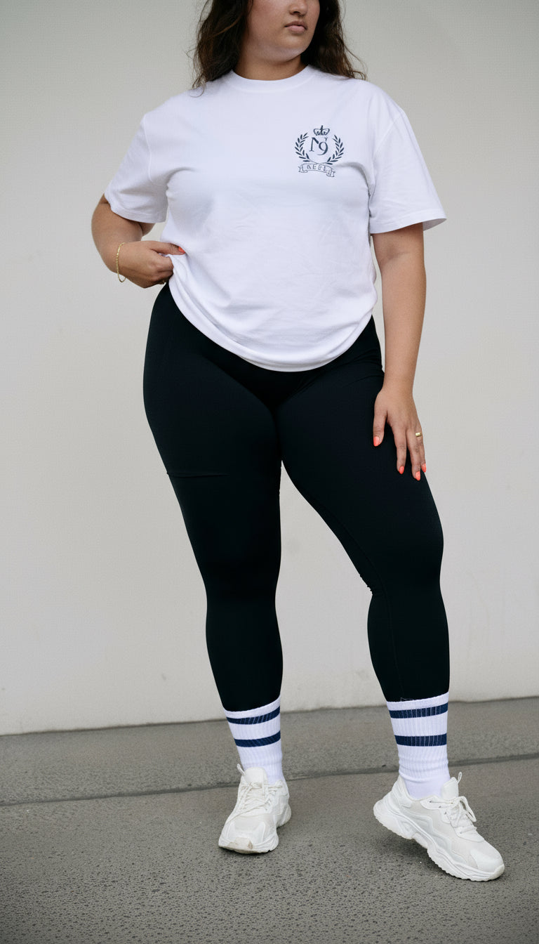 Eiffel in Paris – T-shirt Blanc/Noir