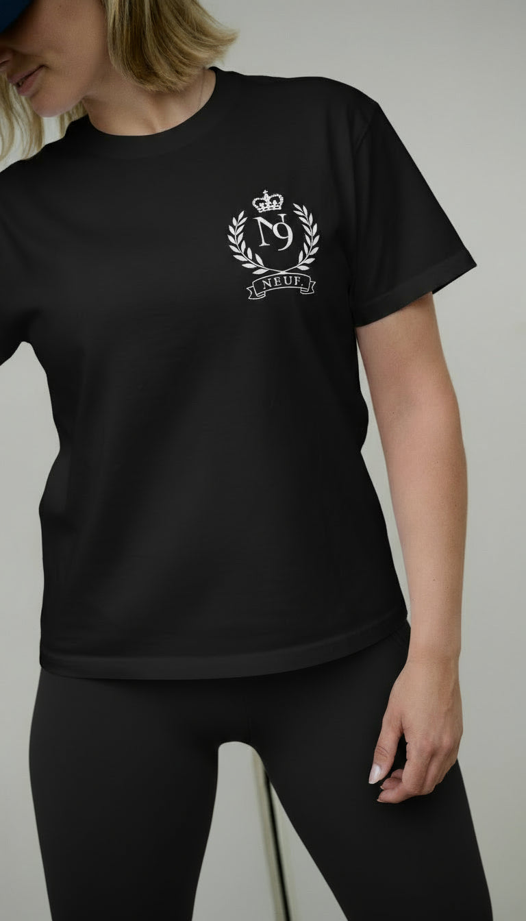 Eiffel in Paris – T-shirt Noir/Blanc