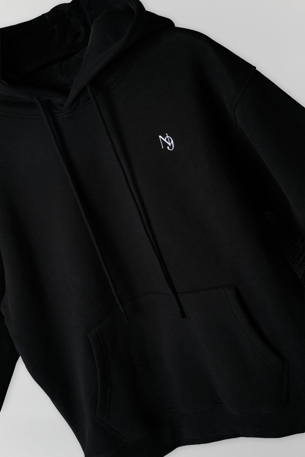 Neuf. Signature Hoodie - Black