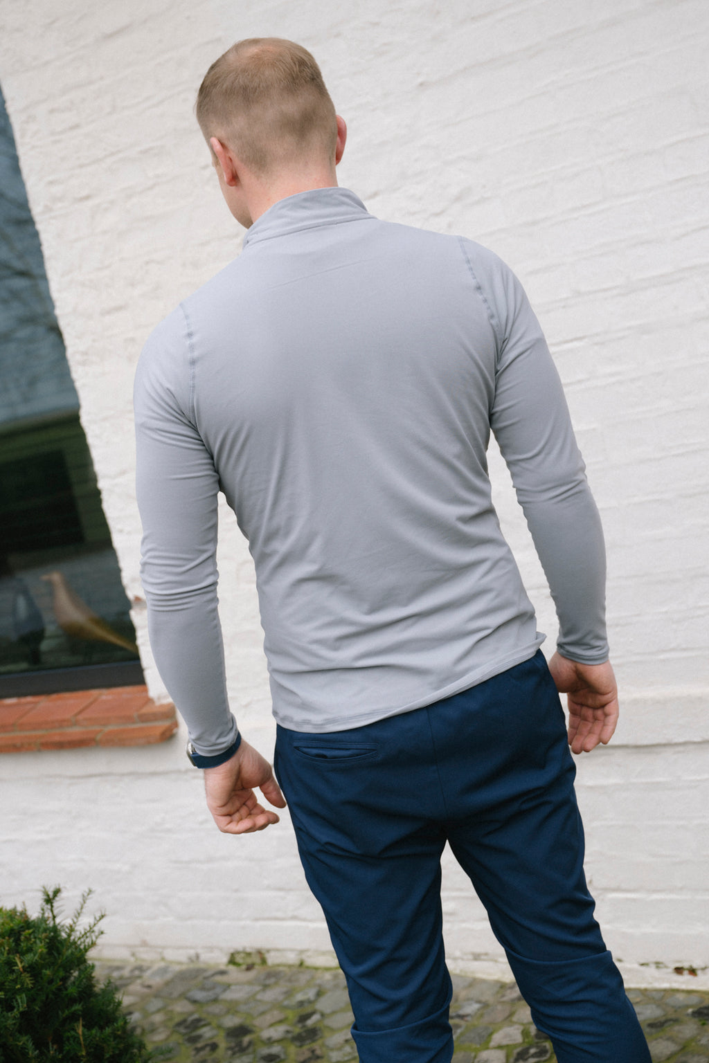 Mr. Rafal – Sweat 1/4 Zip Gris