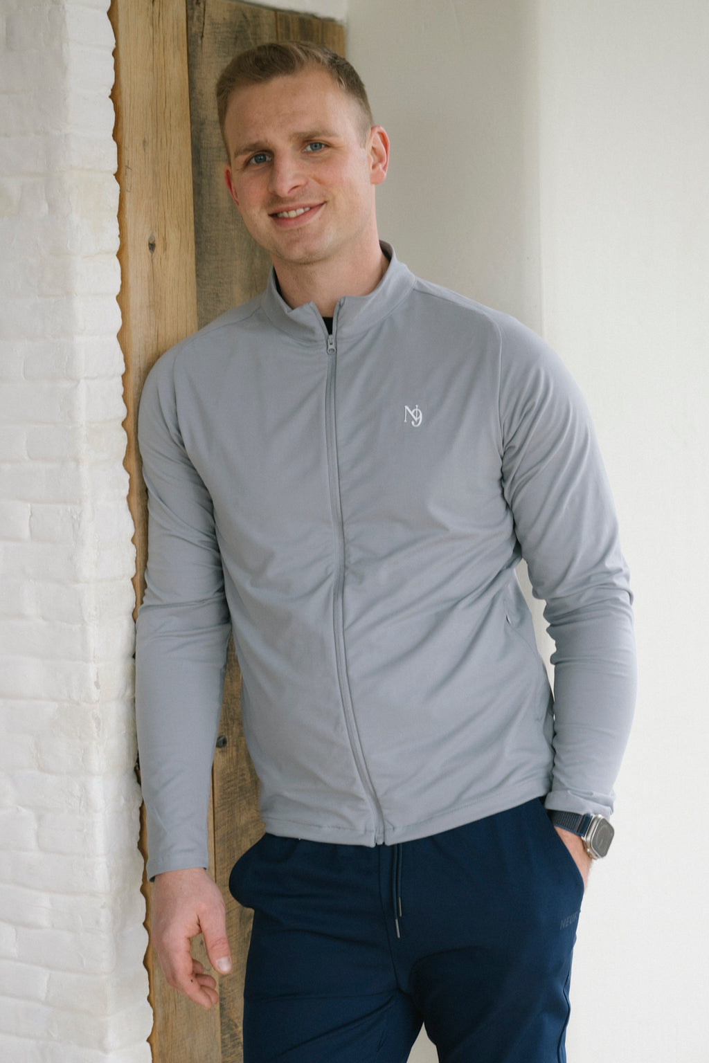 Mr. Rafal – Sweat Full Zip Gris