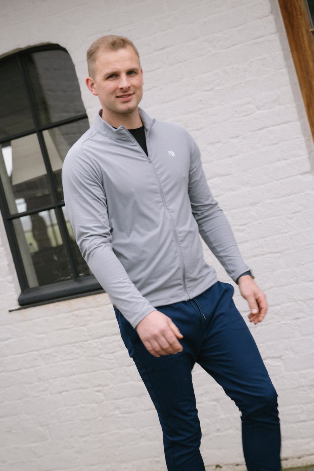 Mr. Rafal – Sweat Full Zip Gris