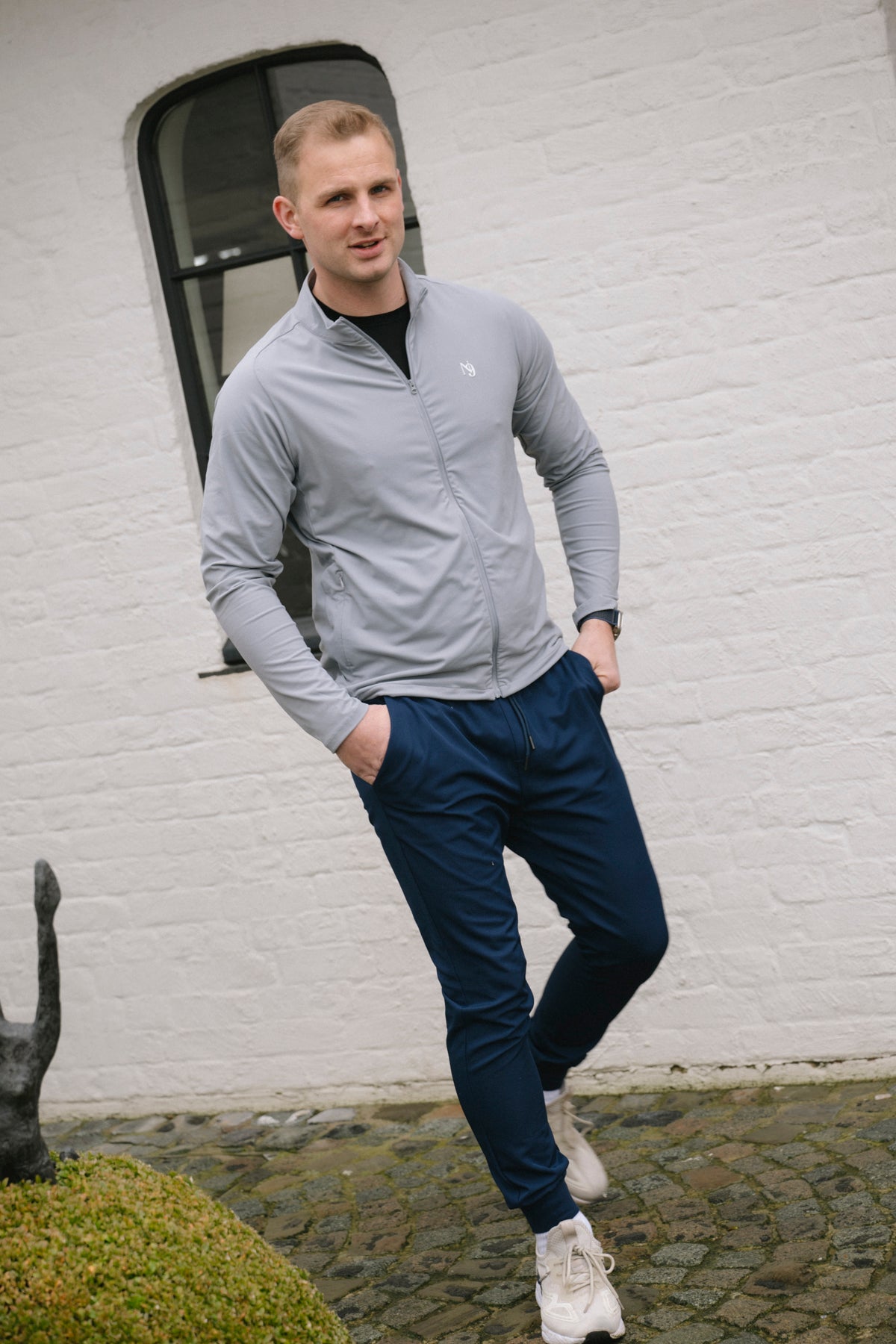 Mr. Rafal – Sweat Full Zip Gris