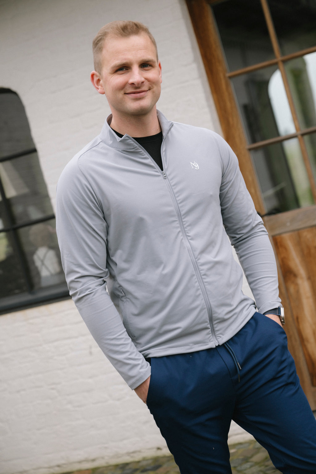 Mr. Rafal – Sweat Full Zip Gris