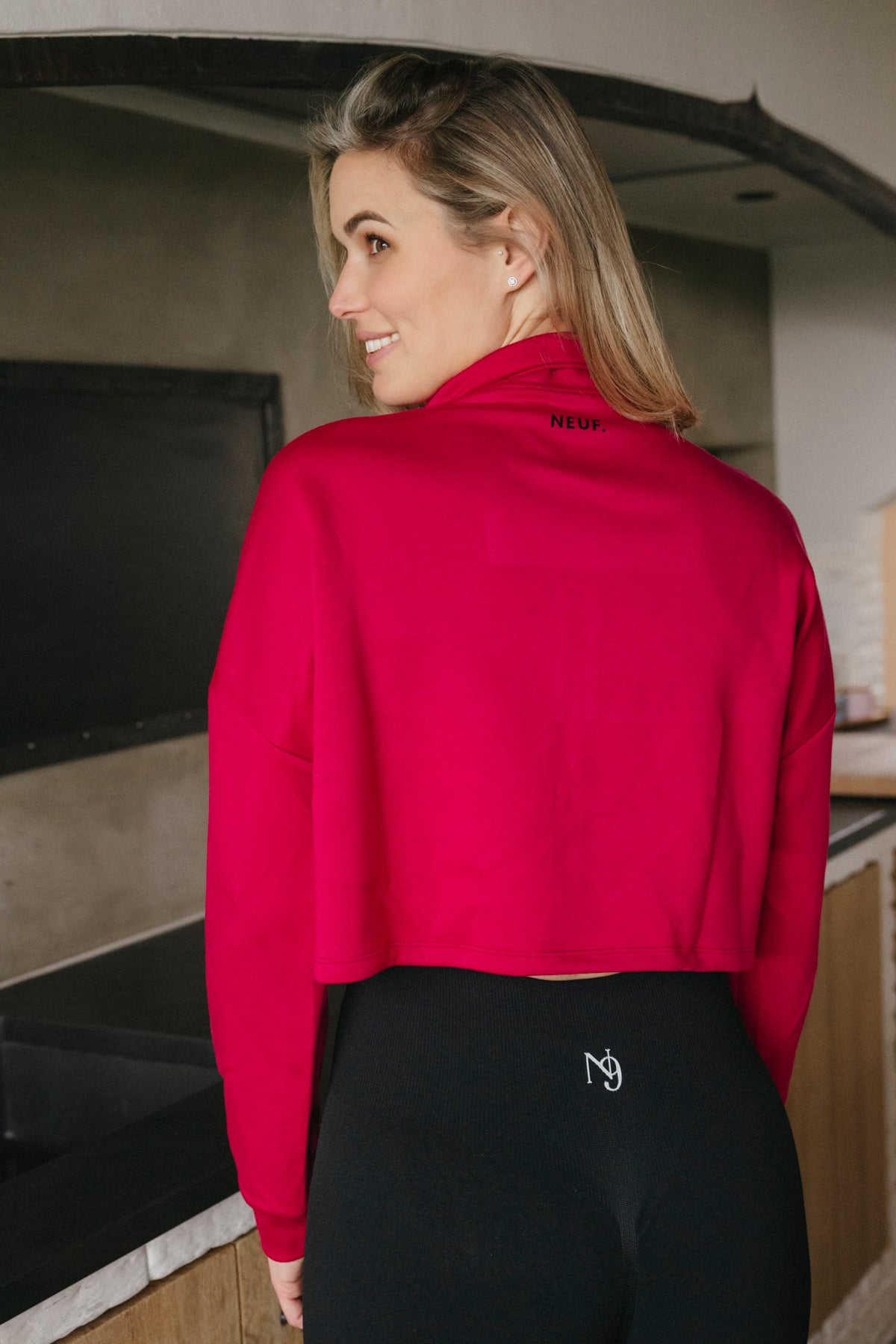 Milky – Hoodie Cerise