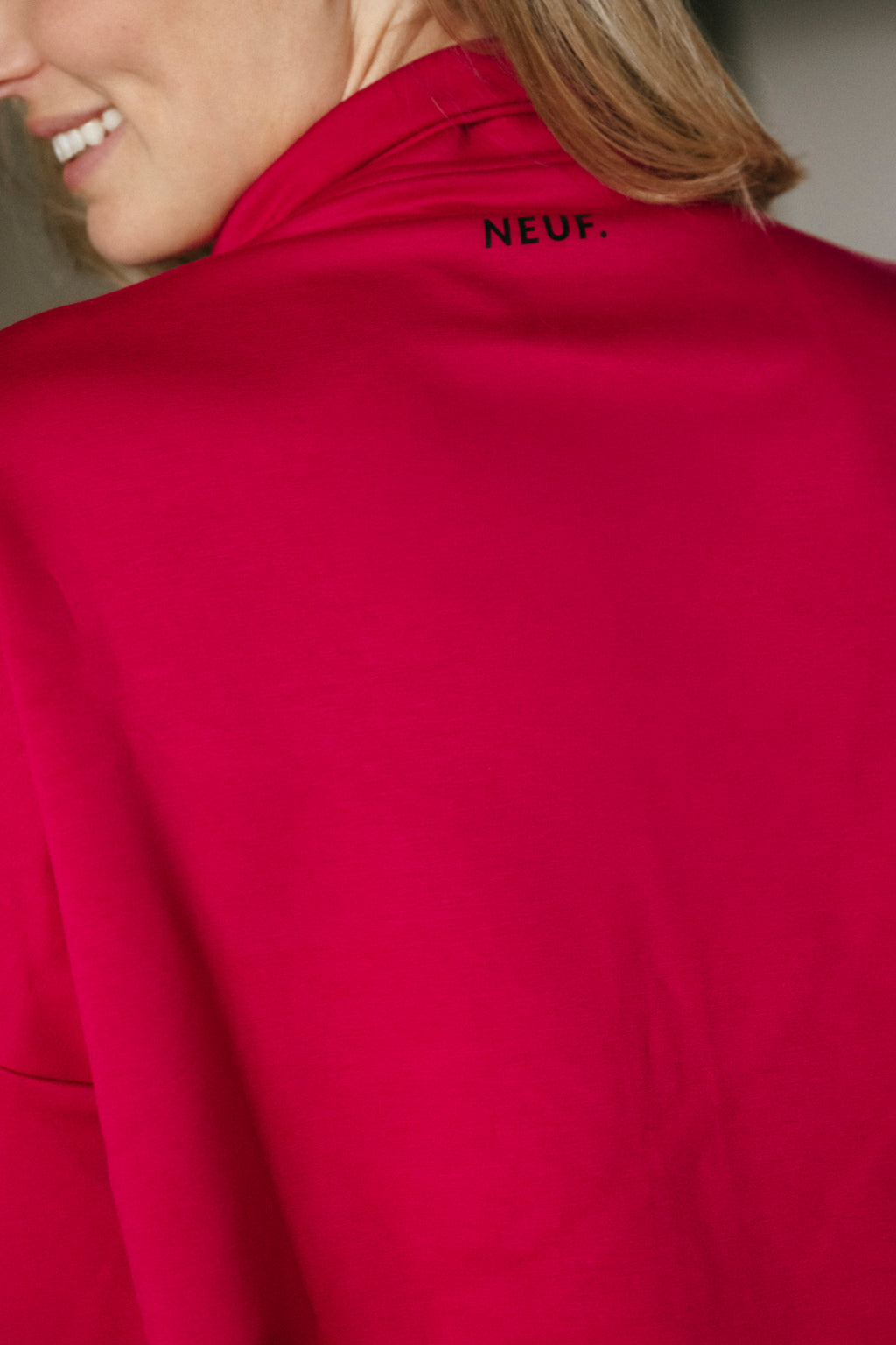 Milky – Hoodie Cerise