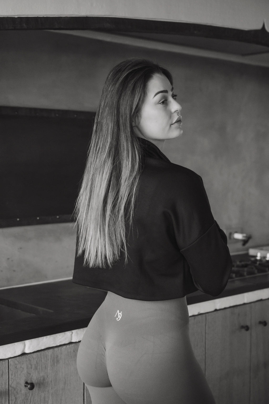 Milky – Hoodie Noir