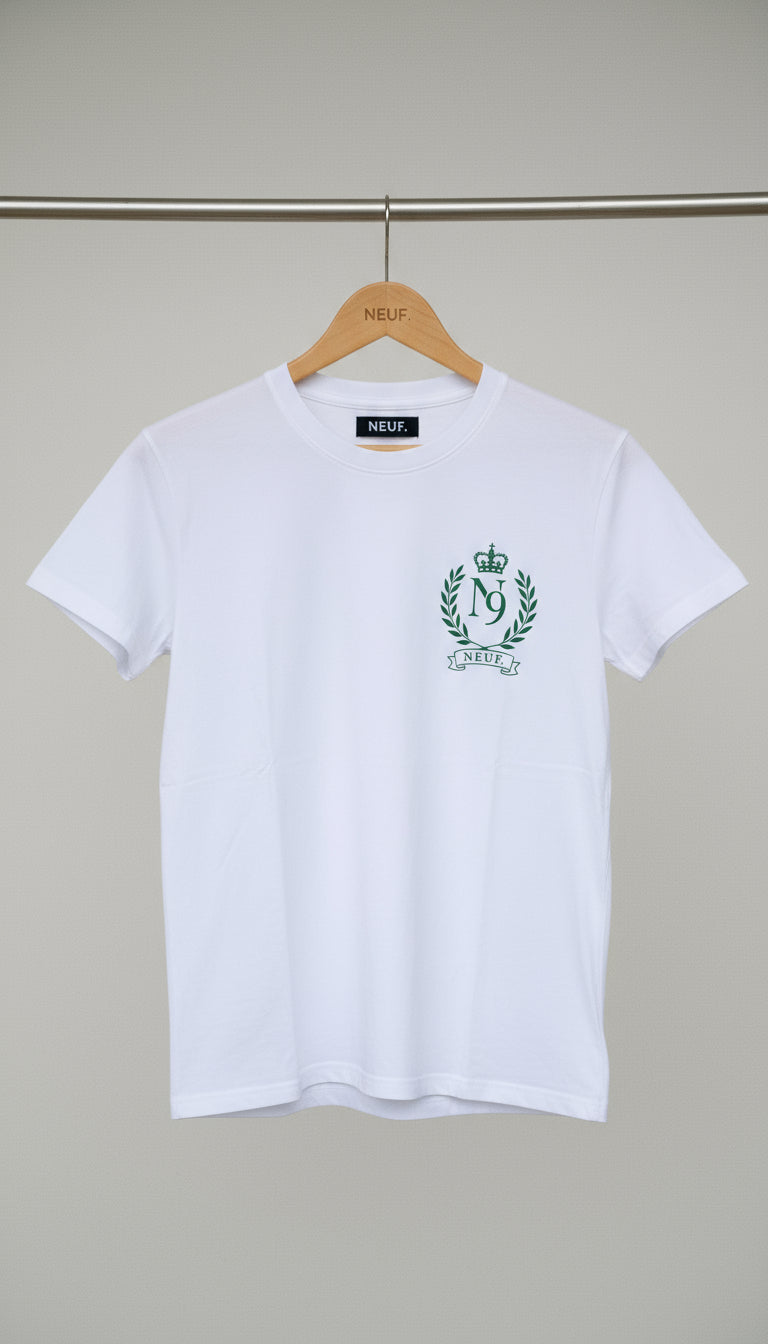 Eiffel in Paris – T-shirt Blanc/Vert